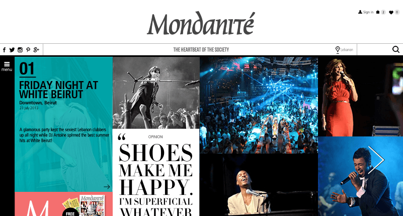 Softimpact launches its latest website:  Mondanité, reflecting your thoughts online.