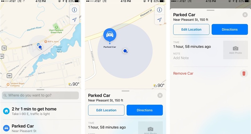 Google Maps has recently included a convenient component that will help clients recall where they stopped.