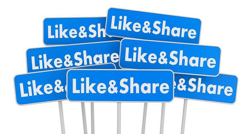 Facebook is clamping down on posts that ask people for Likes or shares