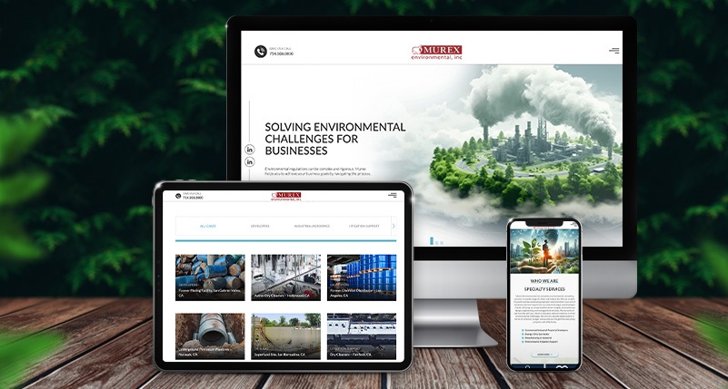 الإعلان عن عهد جديد في الدعوة لحفظ البيئة: كشف النقاب عن موقع الويب الديناميكي لشركة Murex Environmental Inc.