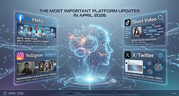 Social Media Is Changing Fast: The Most Important Platform Updates in April 2026