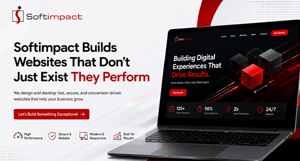 Softimpact Builds Websites That Don’t Just Exist ..THEY PERFORM