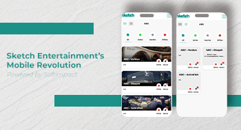     سوفت إمباكت تطلق حضوراً رقمياً ديناميكياً لشركة Sketch Entertainment