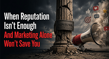 When Reputation Isn’t Enough And Marketing Alone Won’t Save You