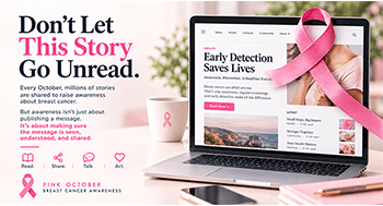 This Pink October, let’s keep the conversation going.