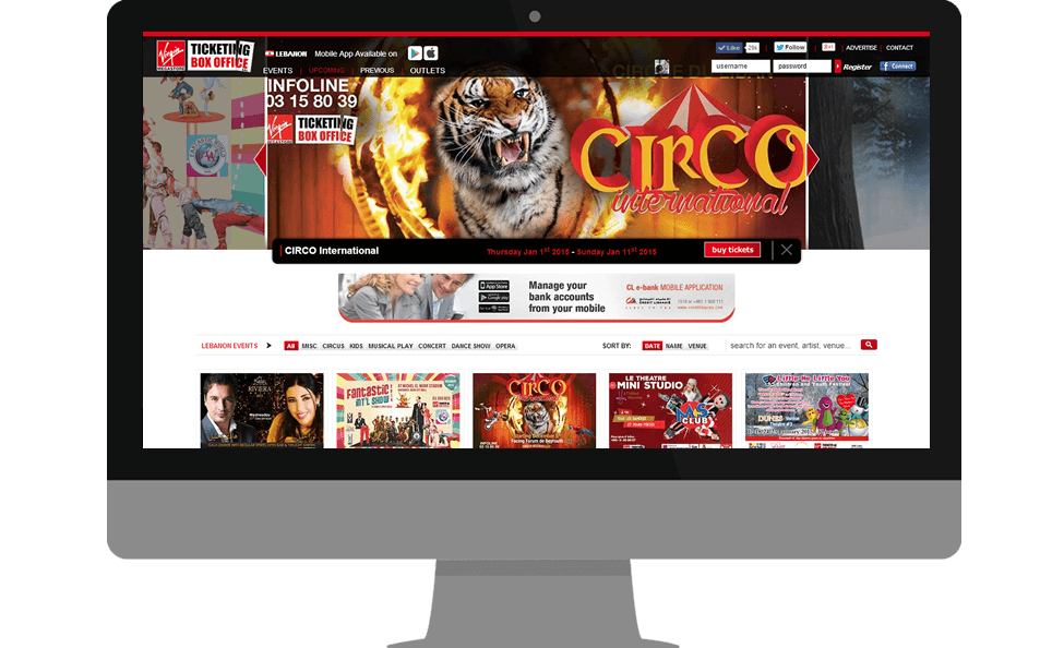 TICKETING BOXOFFICE